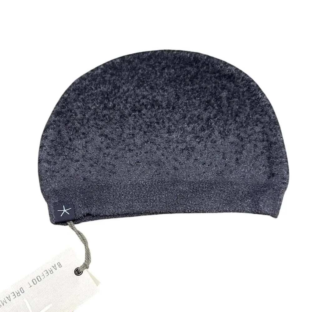 Barefoot Dreams CozyChic Lite Confetti Beanie Hat Deep Sea Blue Knit Winter Soft